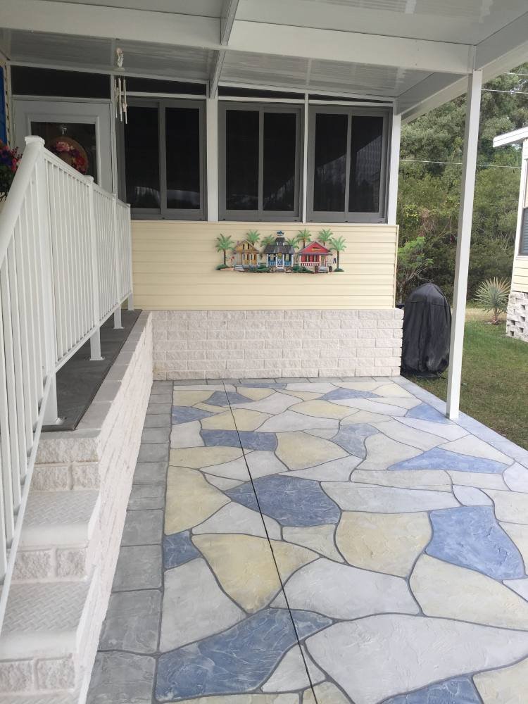 Porch in Uro Stone